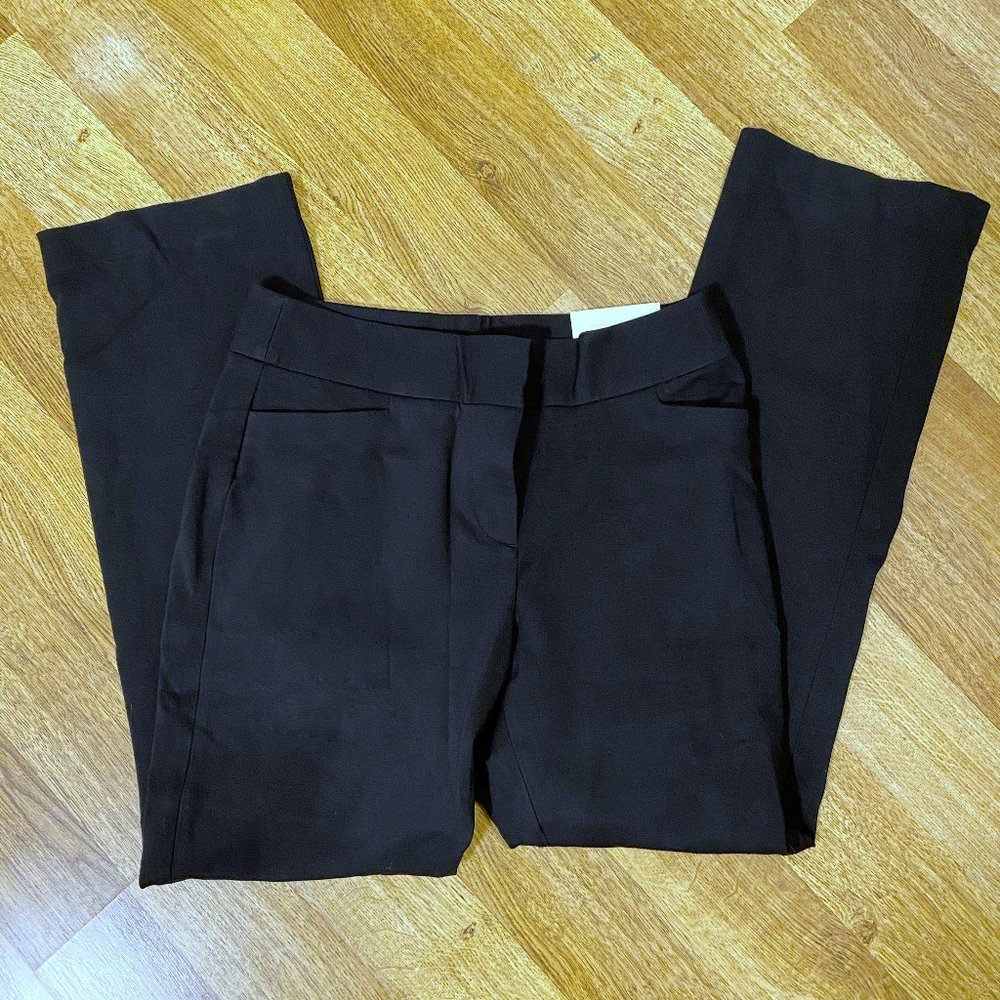 LOFT Curvy Trousers (Black)